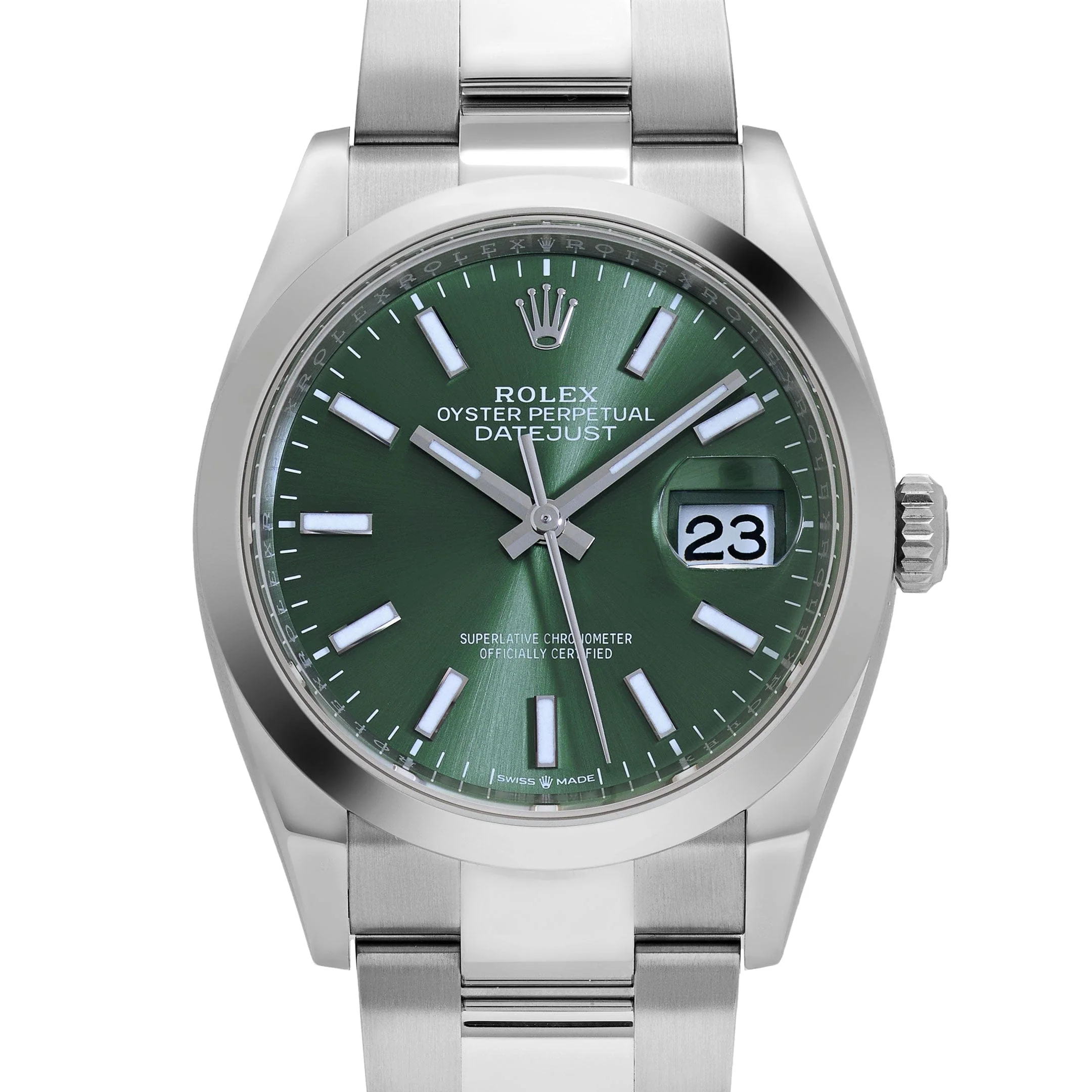 Rolex Datejust 36 126200 Stainless Steel Mint Green Dial Oyster (2025) - Image 18