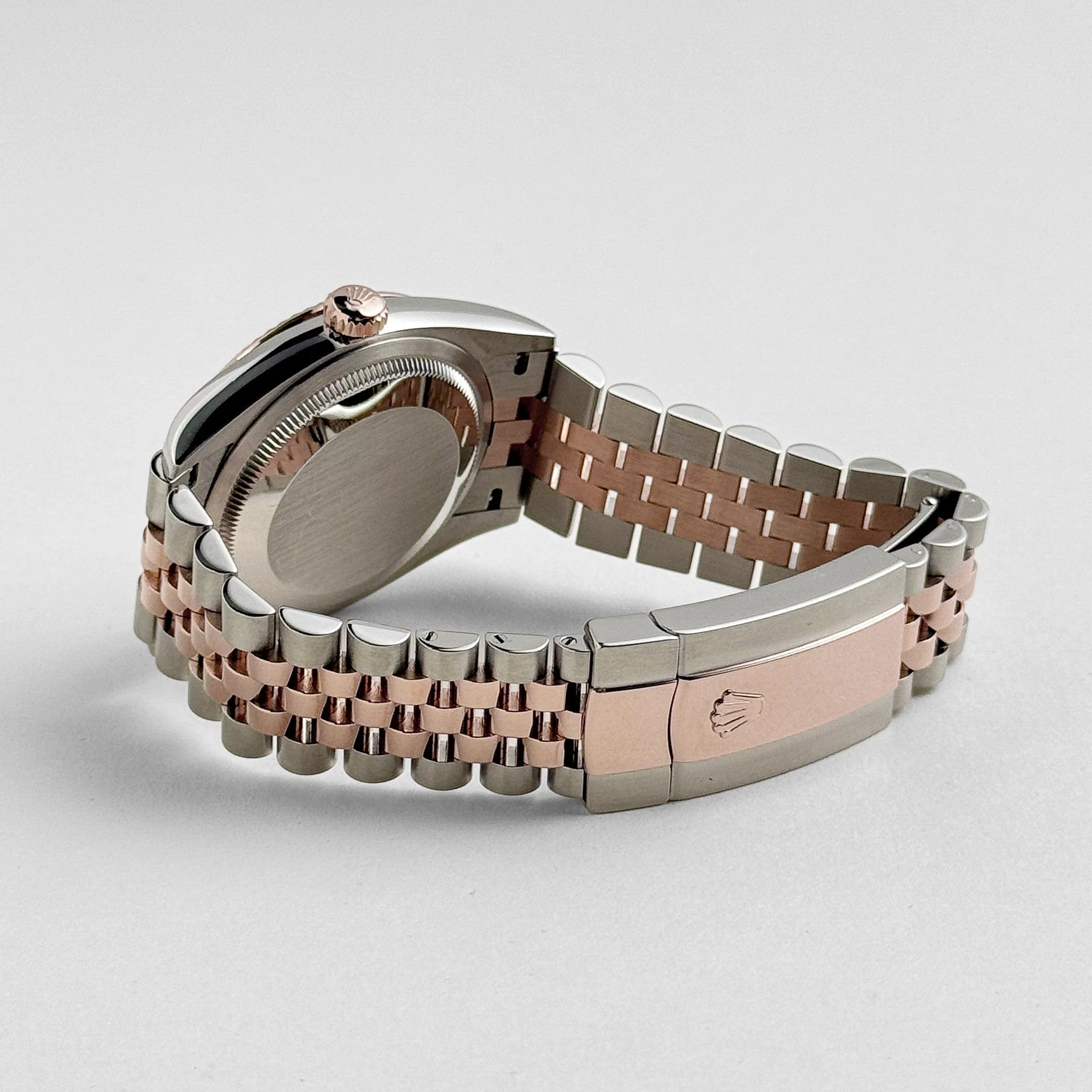 Rolex Datejust 36 126231 Rose Gold Stainless Steel Black Diamond Dial (2019) - Image 10