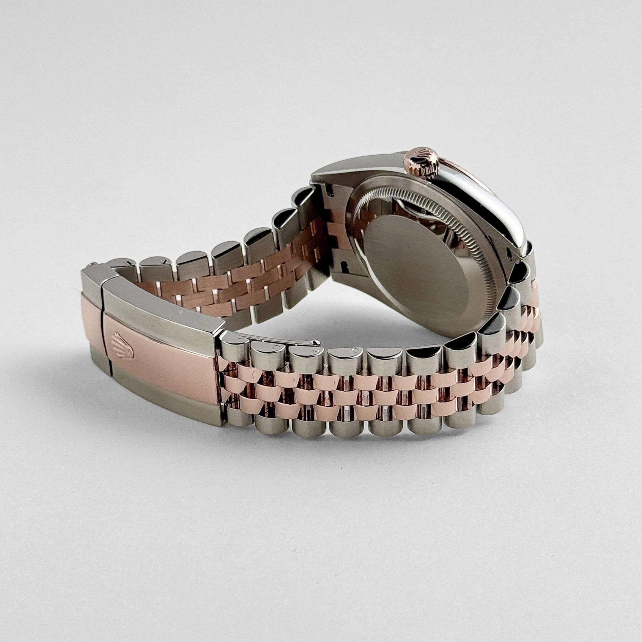 Rolex Datejust 36 126231 Rose Gold Stainless Steel Black Diamond Dial (2019) - Image 24