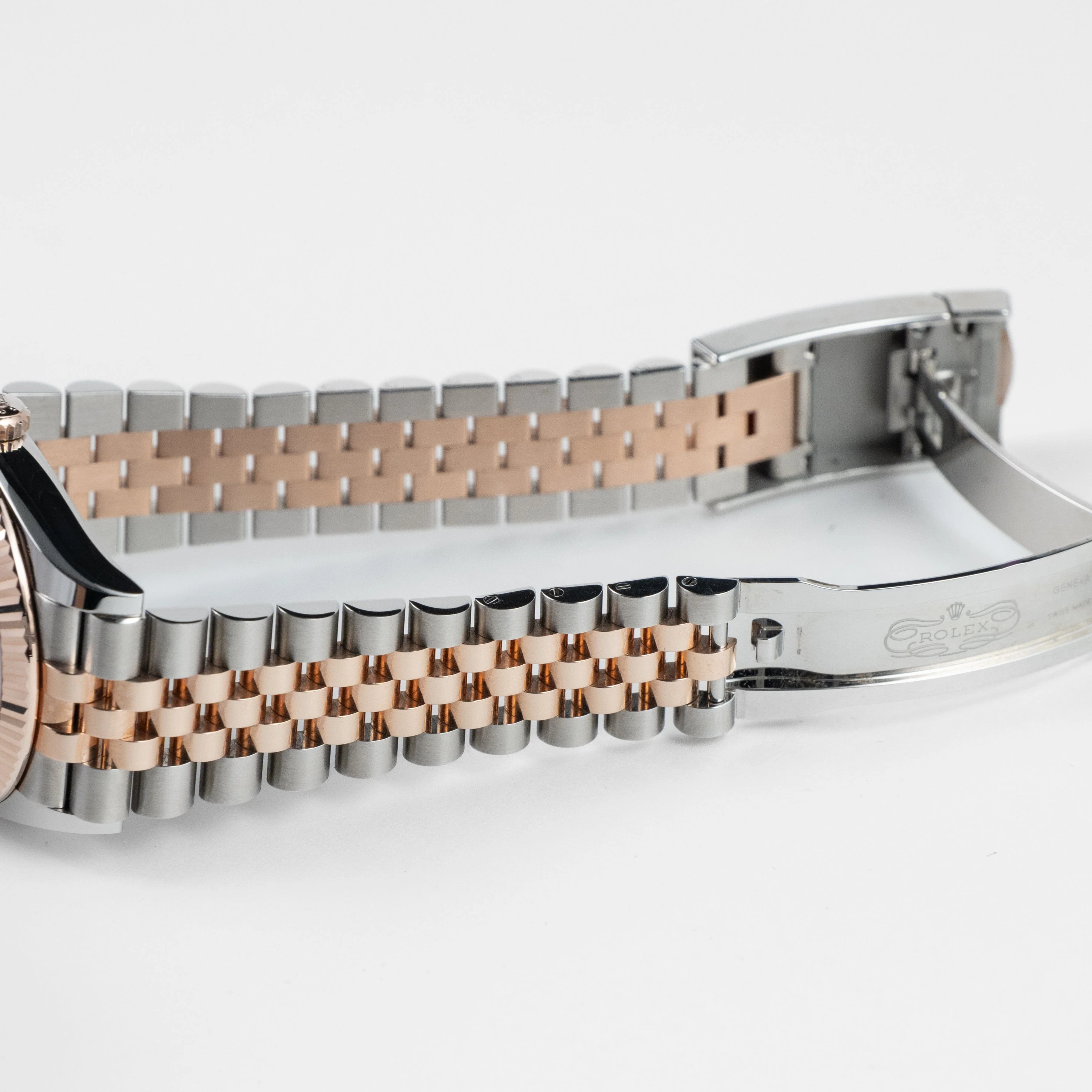 Rolex Datejust 36 126231 Rose Gold Stainless Steel Slate Motif Diamond Dial (2023) - Image 10