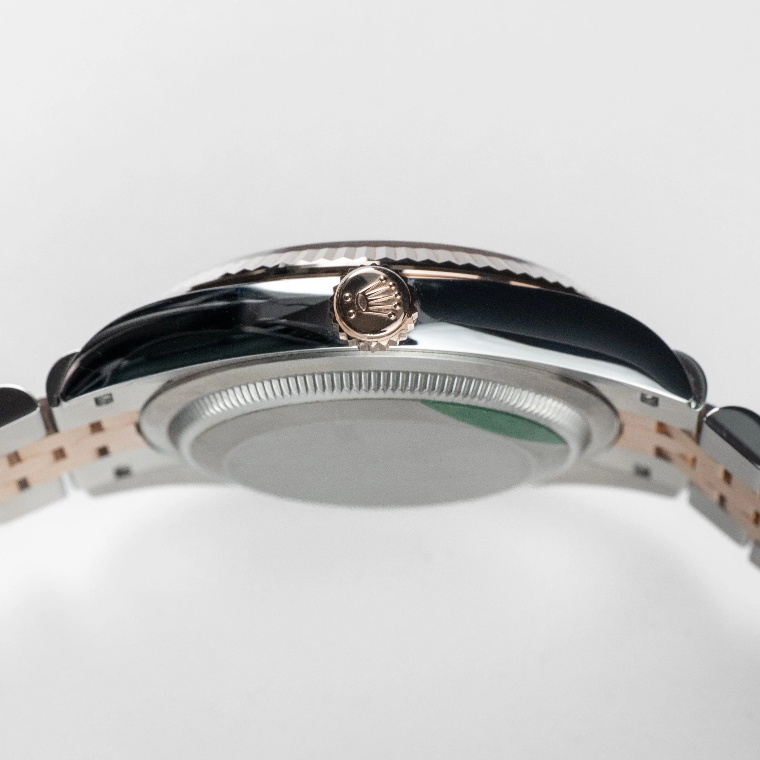 Rolex Datejust 36 126231 Rose Gold Stainless Steel Slate Motif Diamond Dial (2023) - Image 8