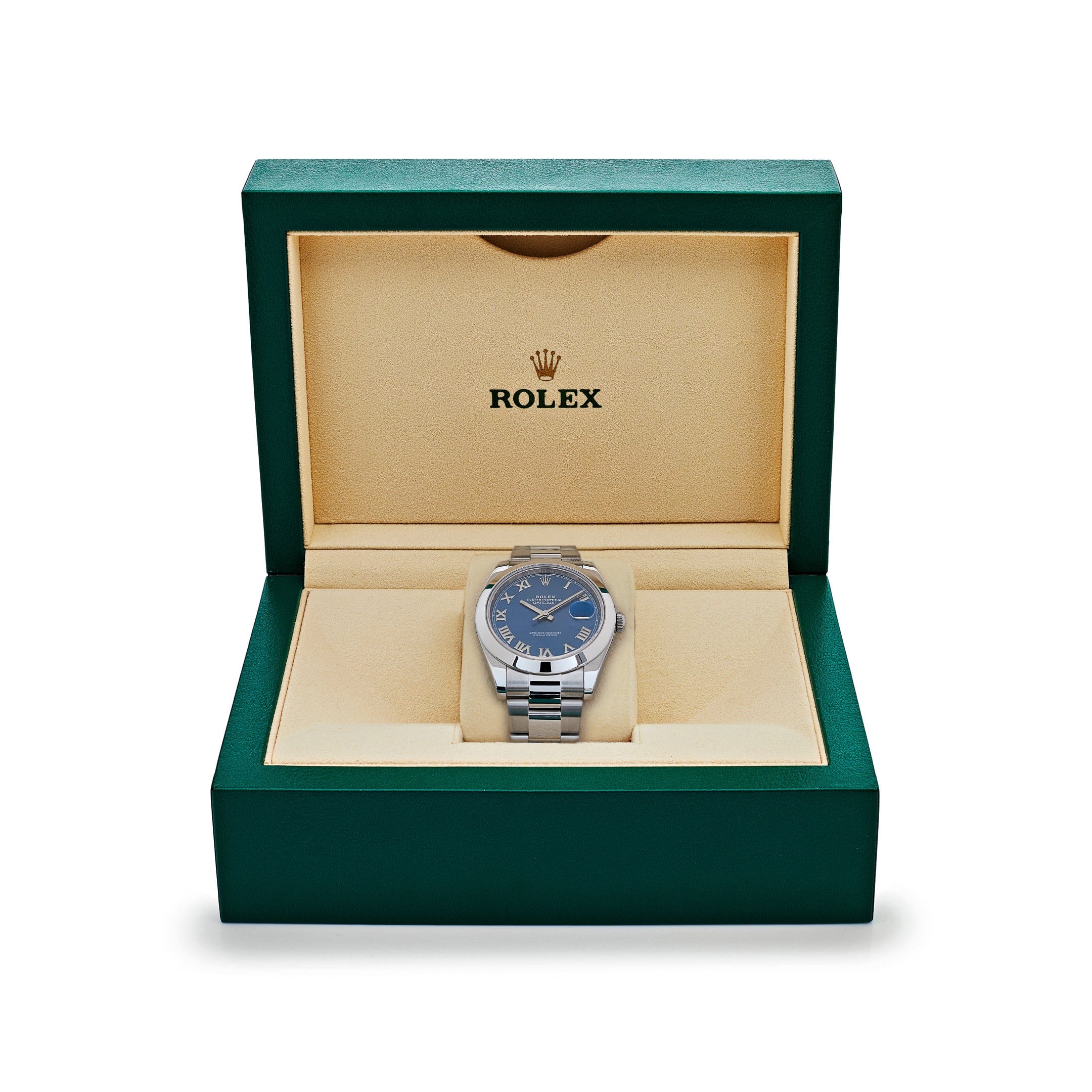 Rolex Datejust 41 126300 Stainless Steel Blue Roman Dial Oyster (2025) - Image 8