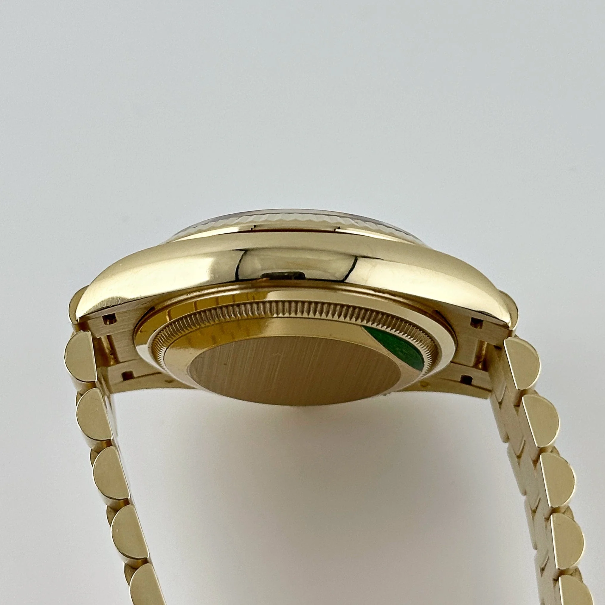 Rolex Day-Date 36 128238 Yellow Gold Green Ombré Diamond Dial - Image 9