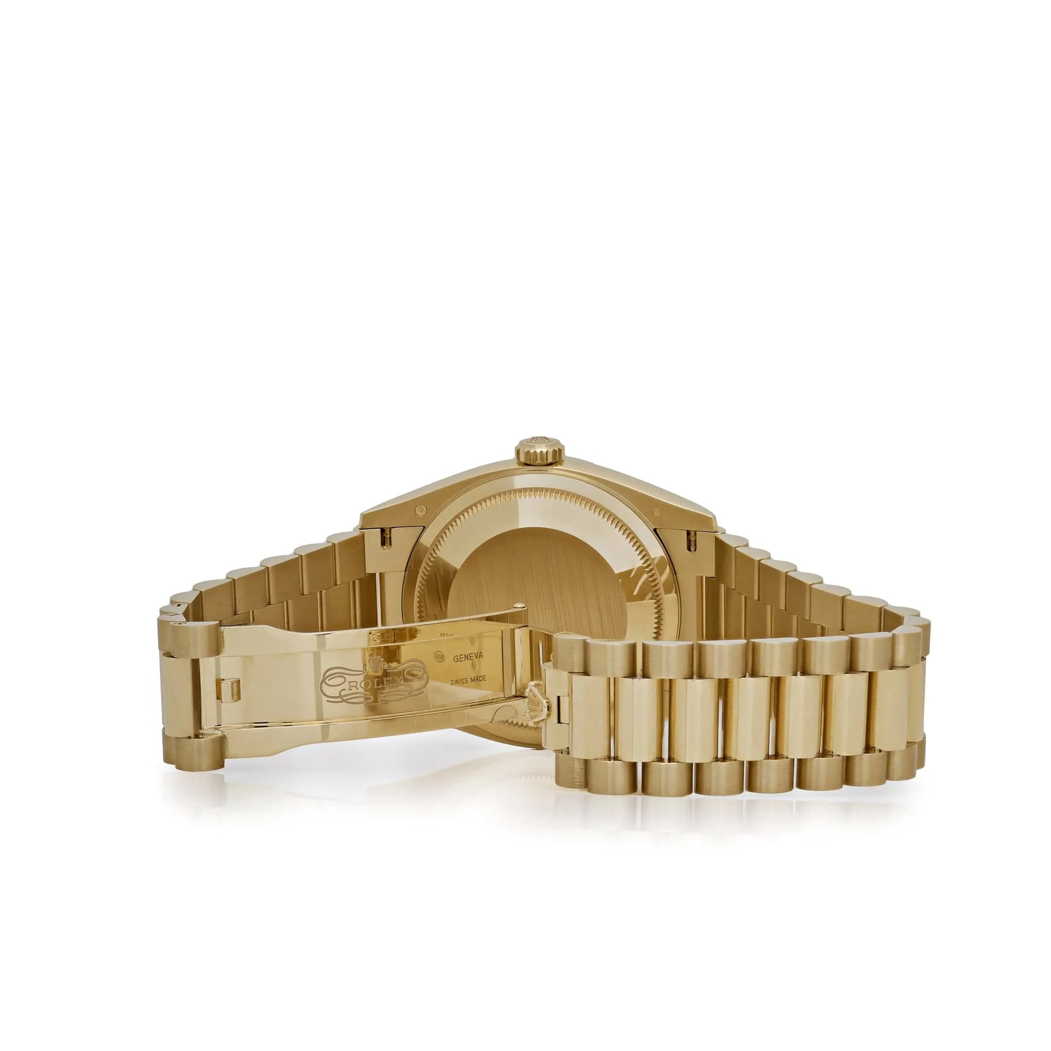Rolex Day-Date 36 128238 Yellow Gold Green Ombre Roman Numeral Dial (2025) - Image 6
