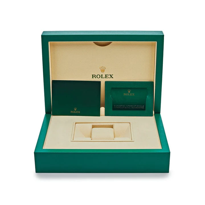 Rolex Day-Date 36 128398TBR Yellow Gold Carnelian Diamond Roman Numerals Dial Diamond Bezel - Image 9