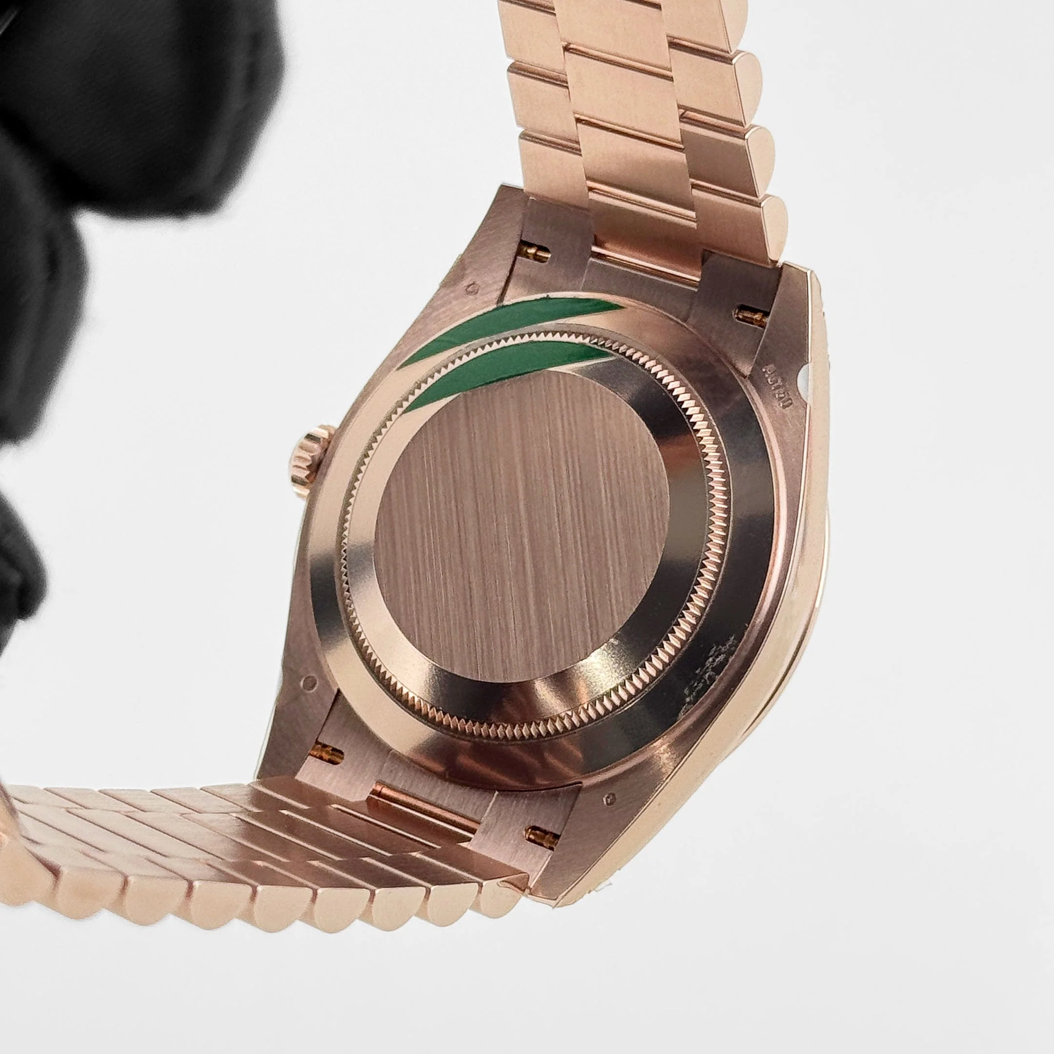 Rolex Day-Date 40 228345RBR Rose Gold Diamond Dial Diamond Bezel (2021) - Image 11