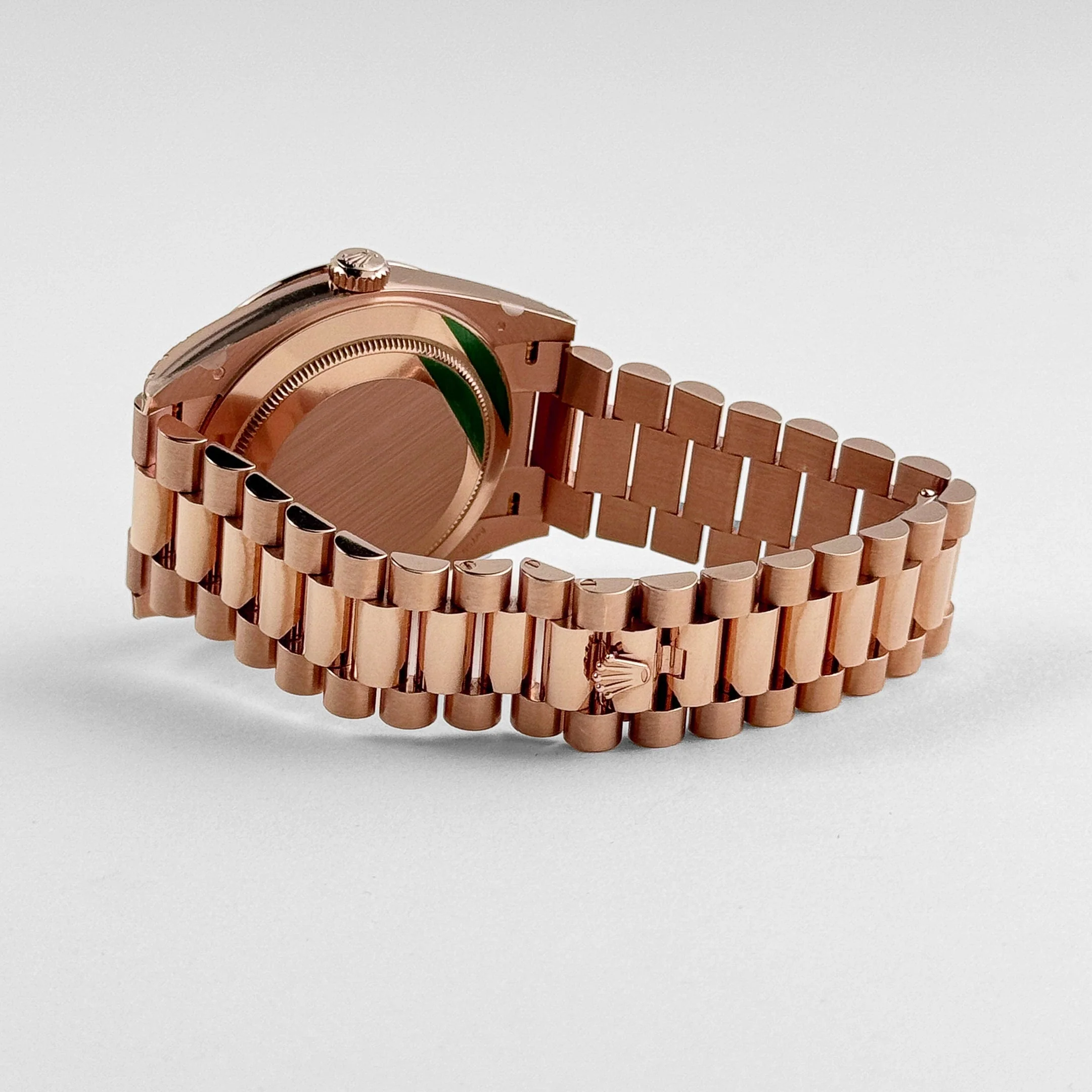 Rolex Day-Date 40 228345RBR Rose Gold Diamond Dial Diamond Bezel (2021) - Image 9