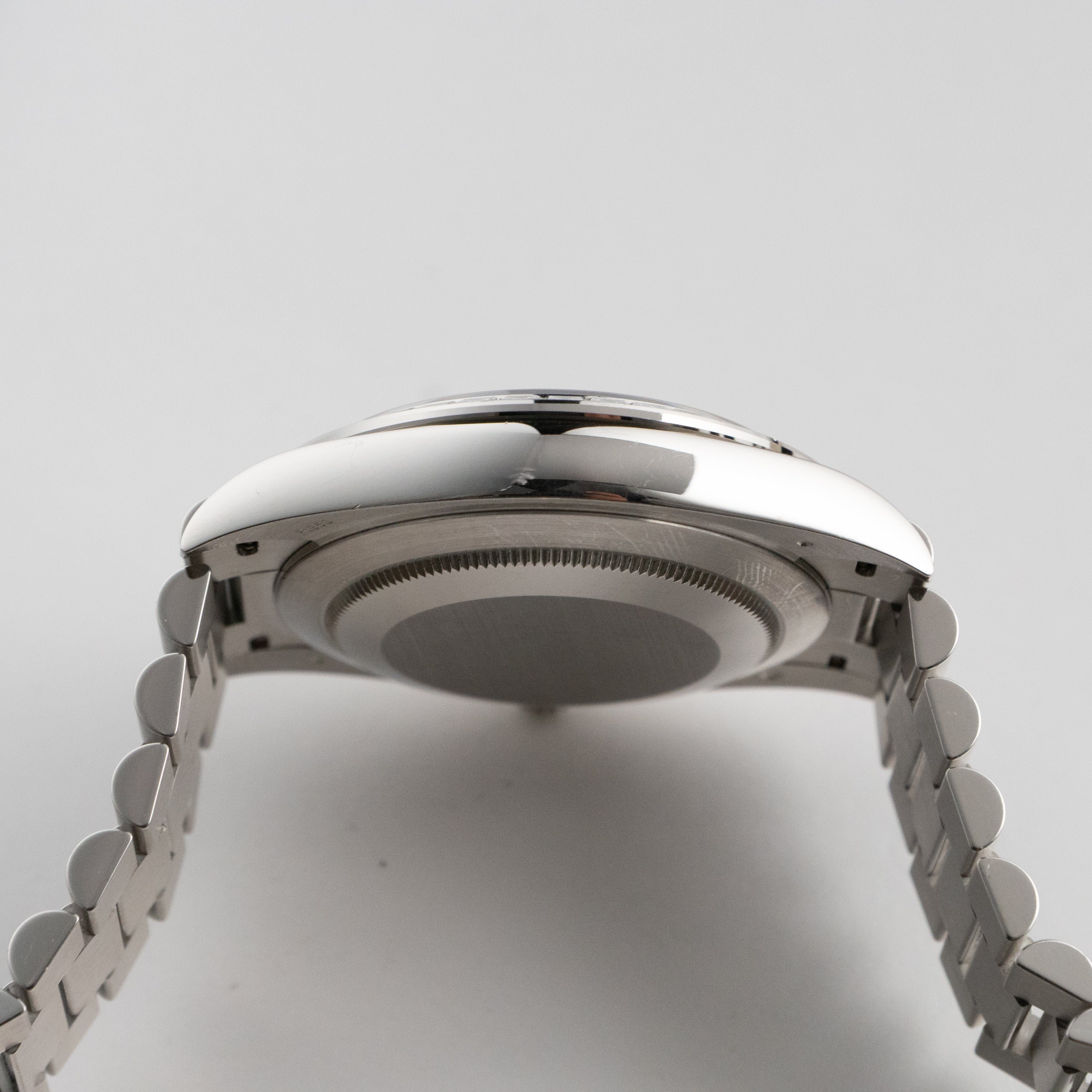 Rolex Day-Date 40 228396TBR Platinum Diamond Bezel Ice Blue Diamond Dial (2017) - Image 6