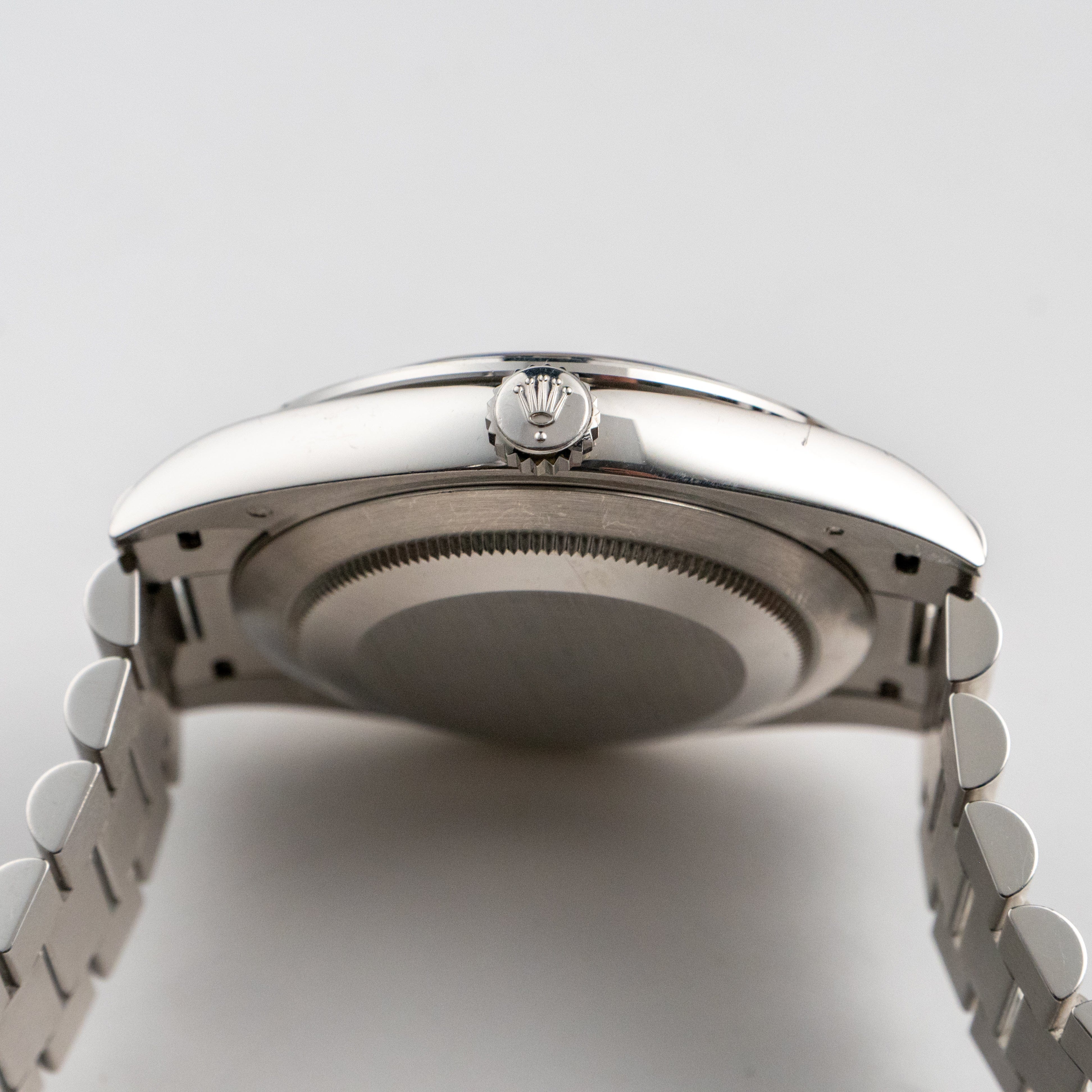 Rolex Day-Date 40 228396TBR Platinum Diamond Bezel Ice Blue Diamond Dial (2017) - Image 7
