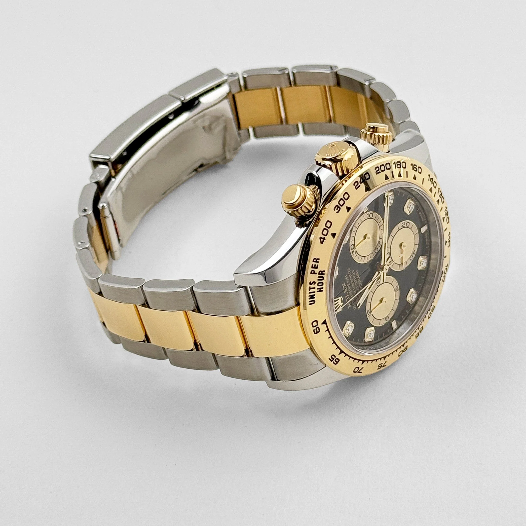 Rolex Daytona 126503 Stainless Steel Yellow Gold Black Diamond Dial (2024) - Image 5