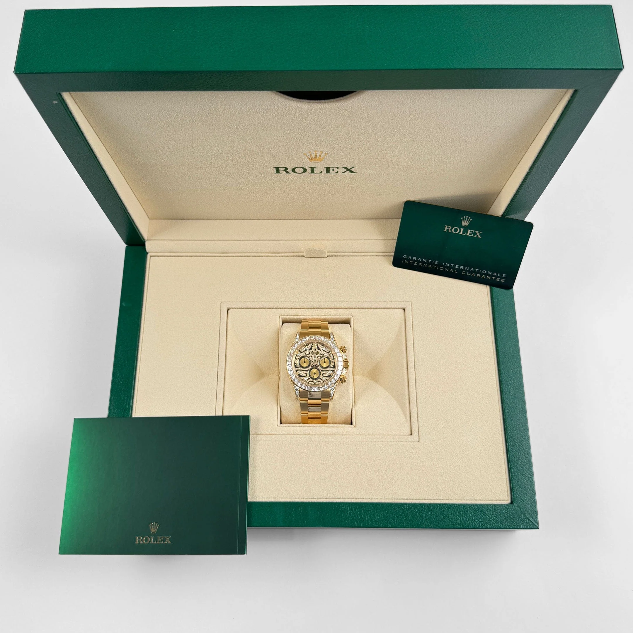Rolex Daytona 'Eye of the Tiger' 116598TBR Yellow Gold Diamond Accents (2024) - Image 13