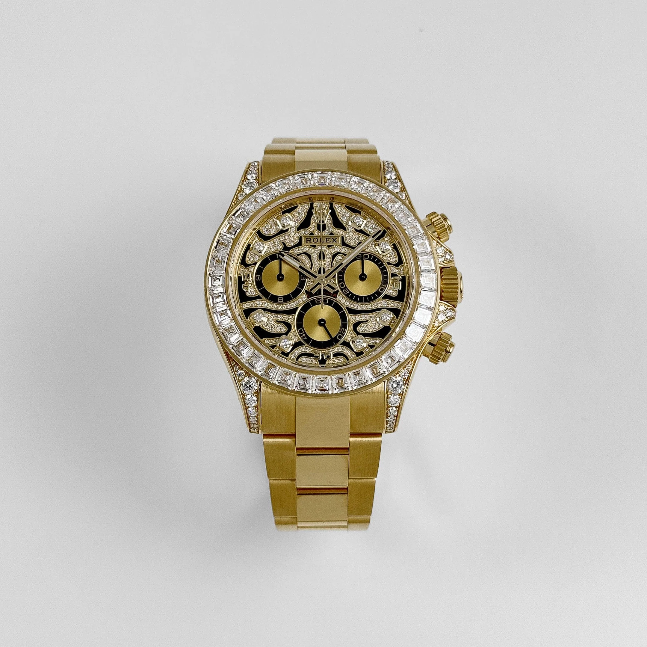 Rolex Daytona 'Eye of the Tiger' 116598TBR Yellow Gold Diamond Accents (2024) - Image 4