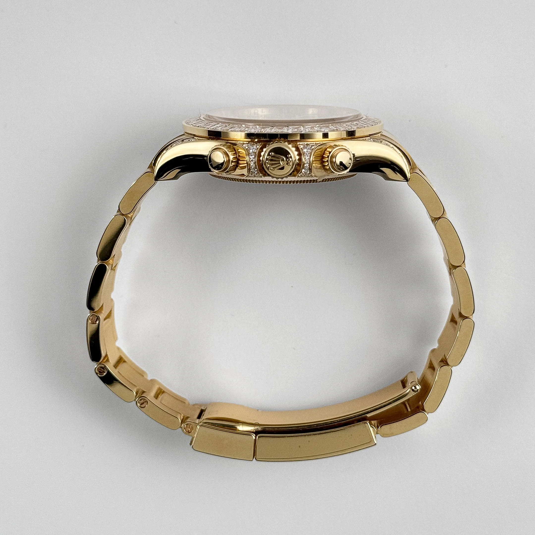 Rolex Daytona 'Eye of the Tiger' 116598TBR Yellow Gold Diamond Accents (2024) - Image 7