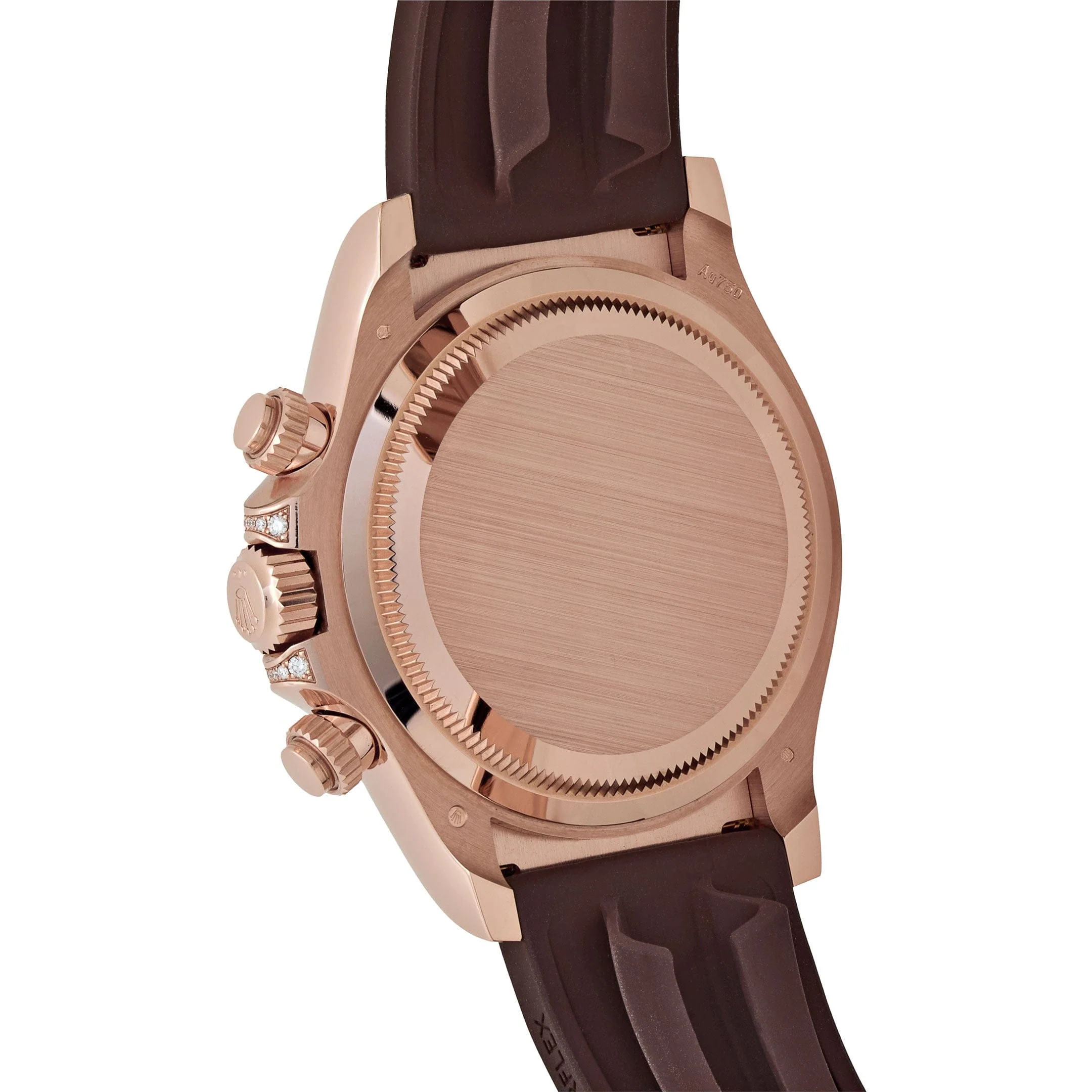 Rolex Daytona 'Giraffe' 126555TBR Rose Gold Chestnut Brown Diamond Dial Diamond Bezel - Image 7