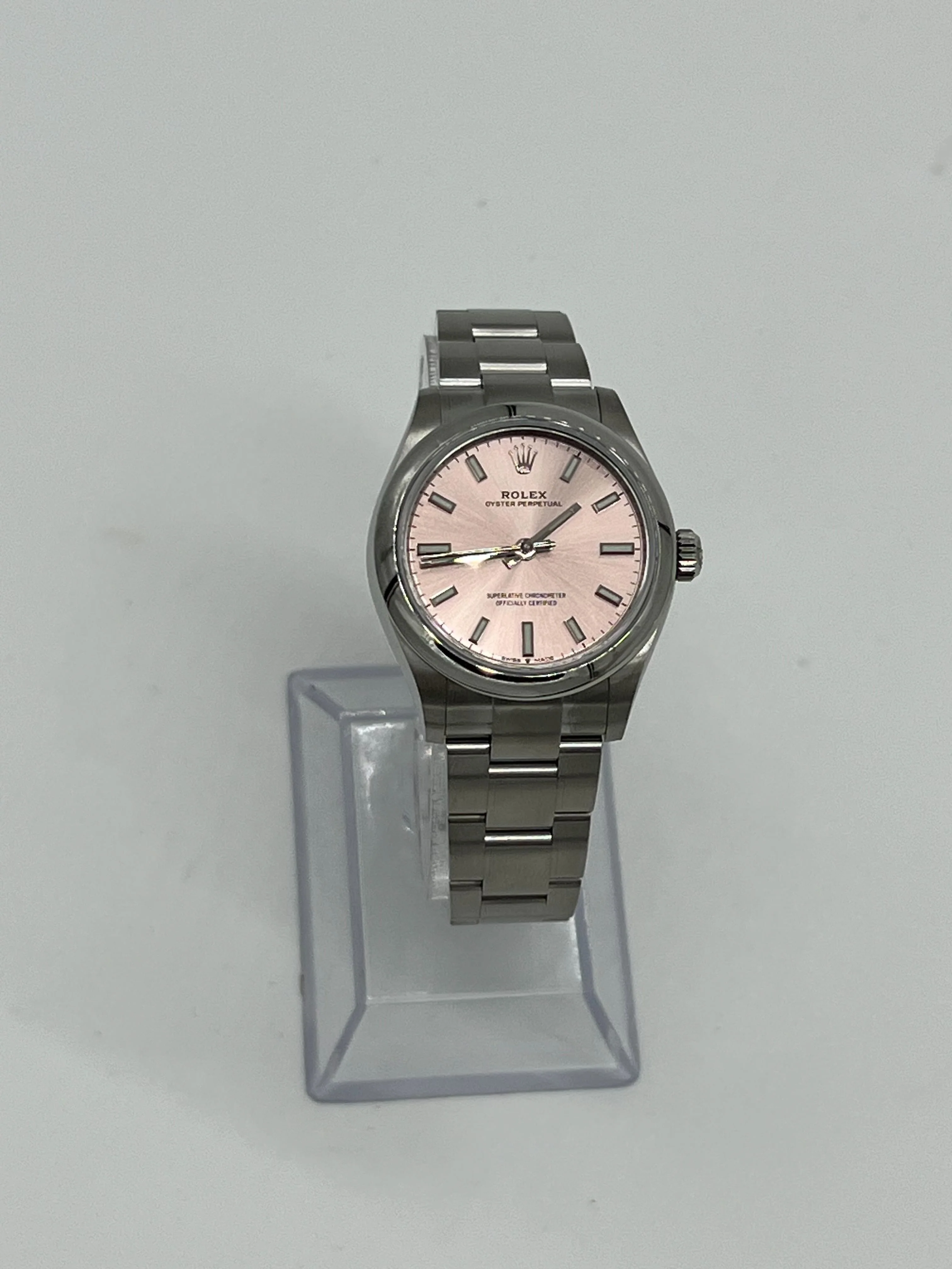 Rolex Oyster Perpetual 31 277200 'Ladies' Stainless Steel Pink Dial - Image 2