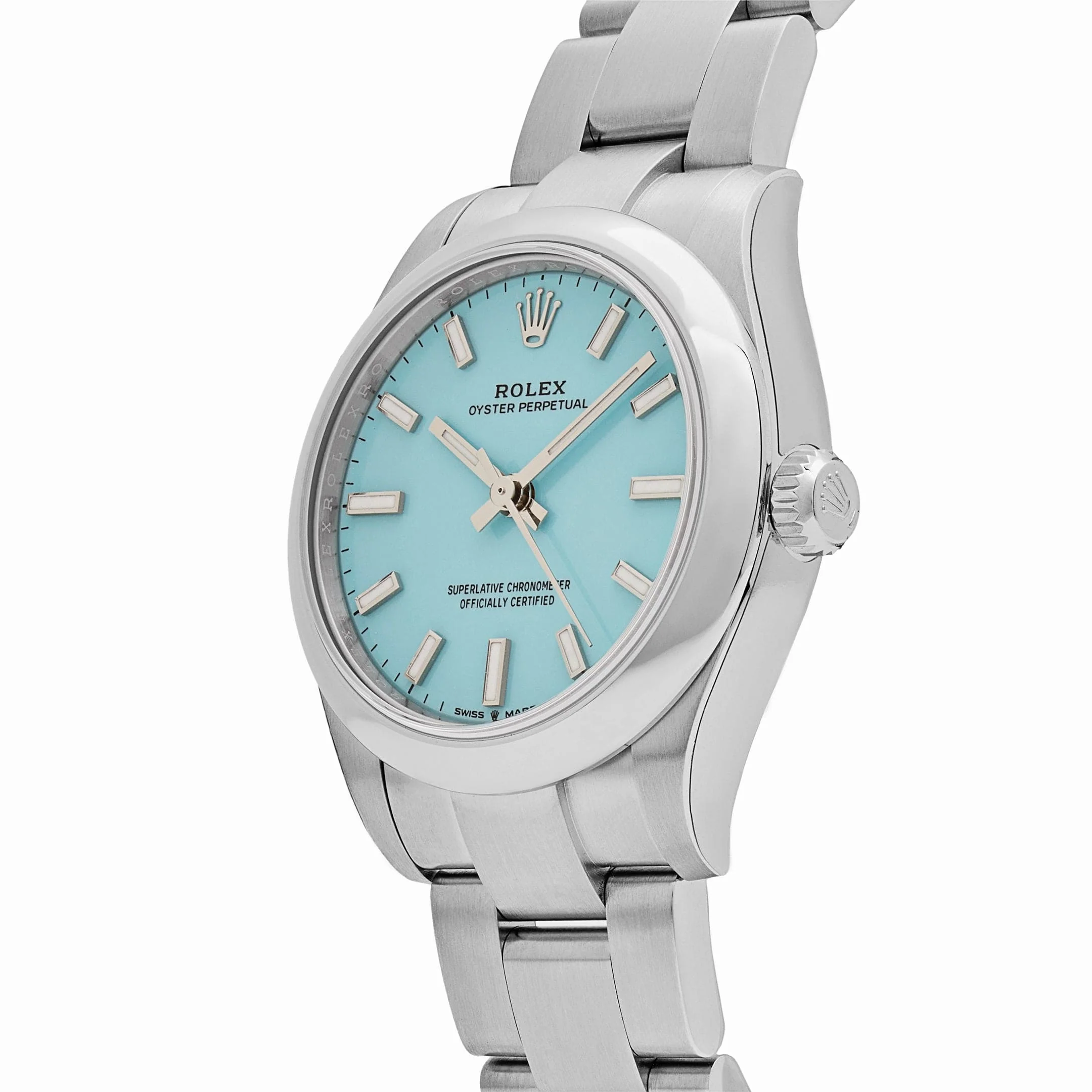 Rolex Oyster Perpetual 31 277200 'Ladies' Stainless Steel Turquoise Dial (2024) - Image 2