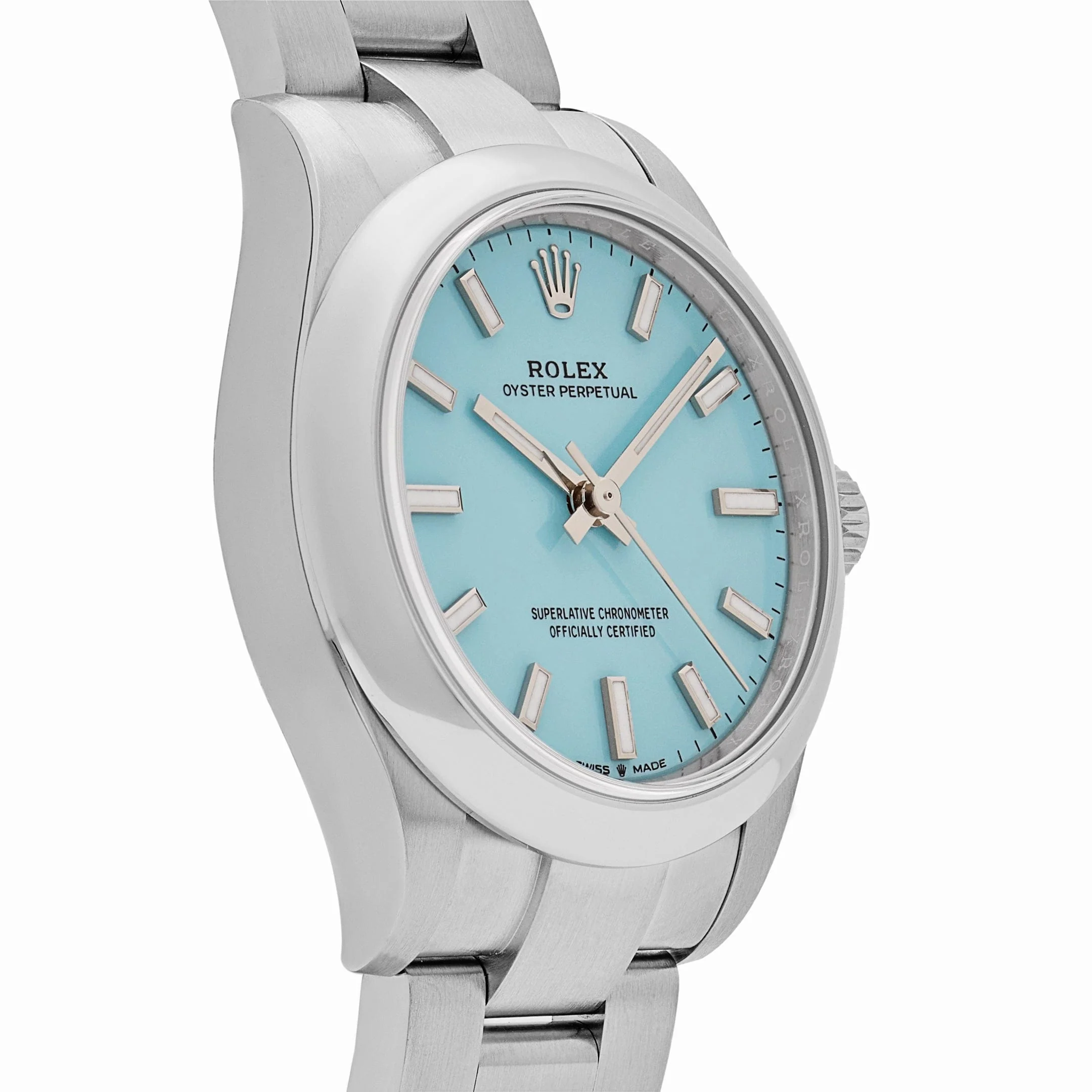 Rolex Oyster Perpetual 31 277200 'Ladies' Stainless Steel Turquoise Dial (2024) - Image 5