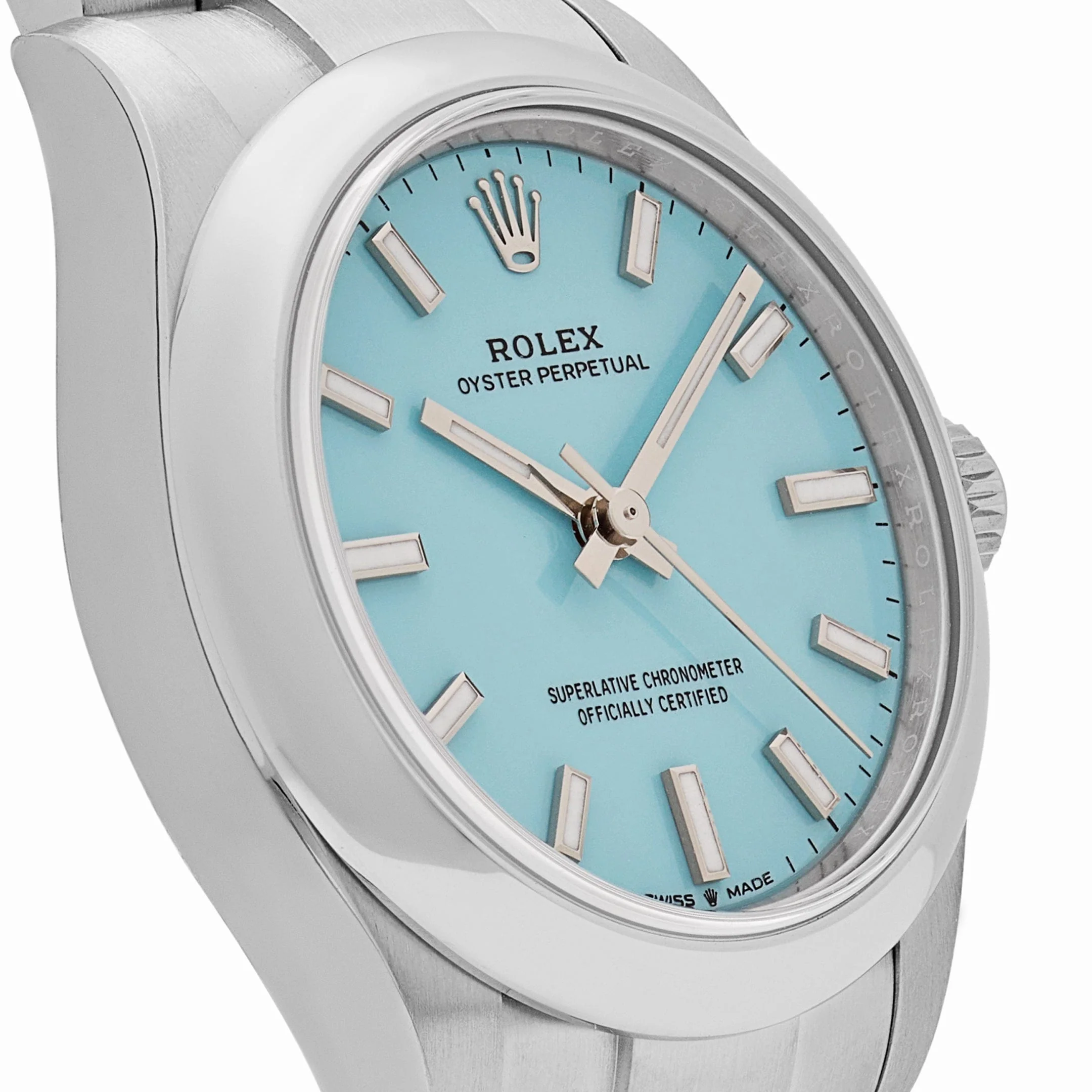 Rolex Oyster Perpetual 31 277200 'Ladies' Stainless Steel Turquoise Dial (2024) - Image 6