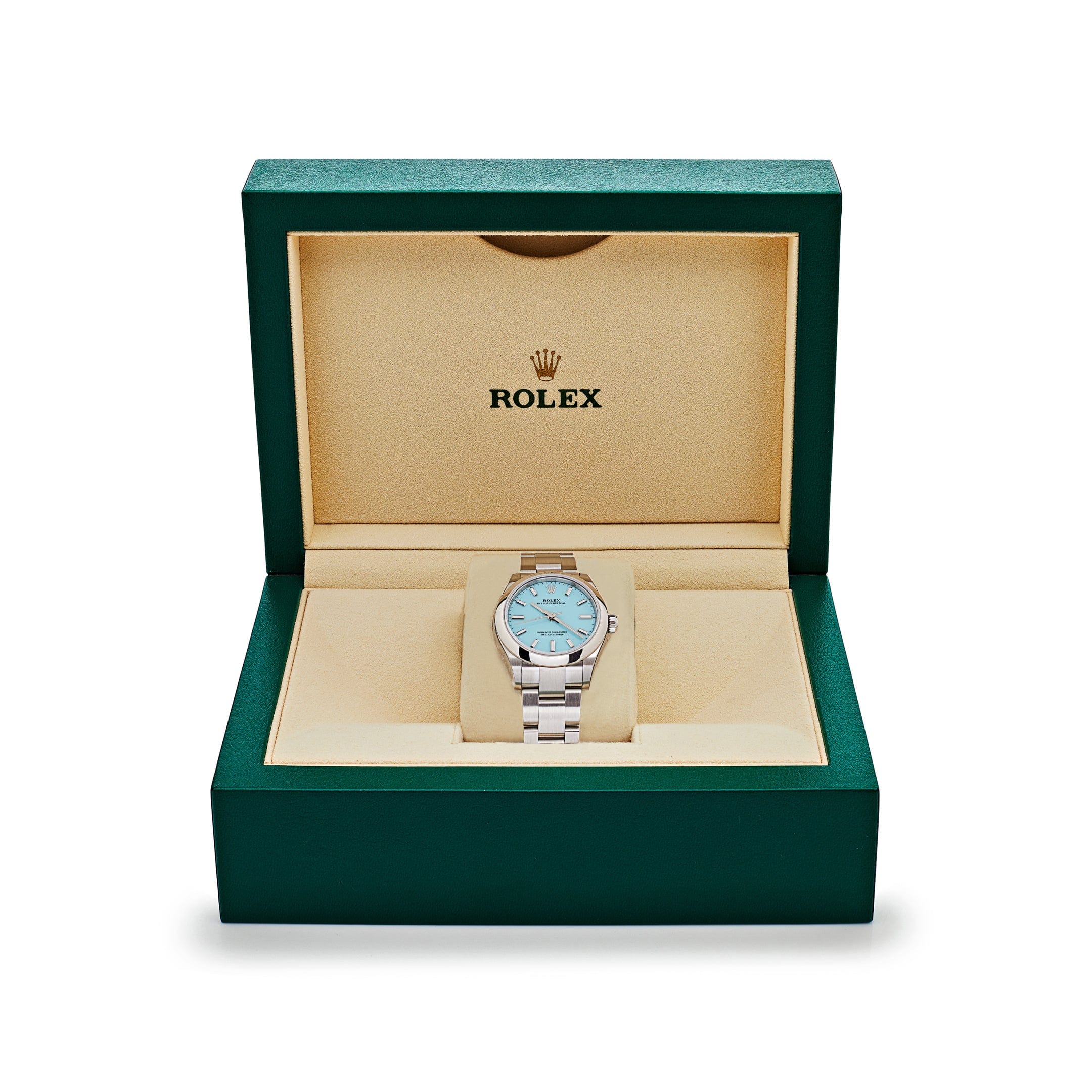 Rolex Oyster Perpetual 31 277200 'Ladies' Stainless Steel Turquoise Dial (2024) - Image 7