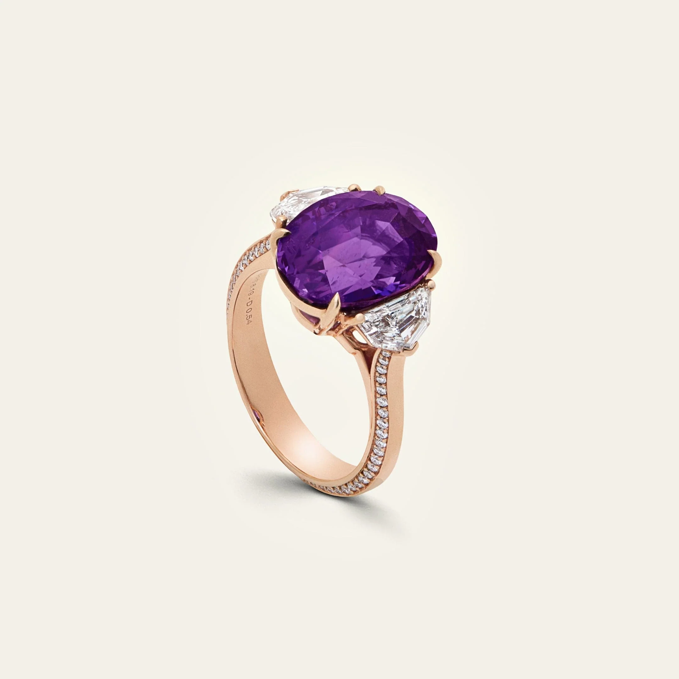 Royal Madagascar Sapphire Ring