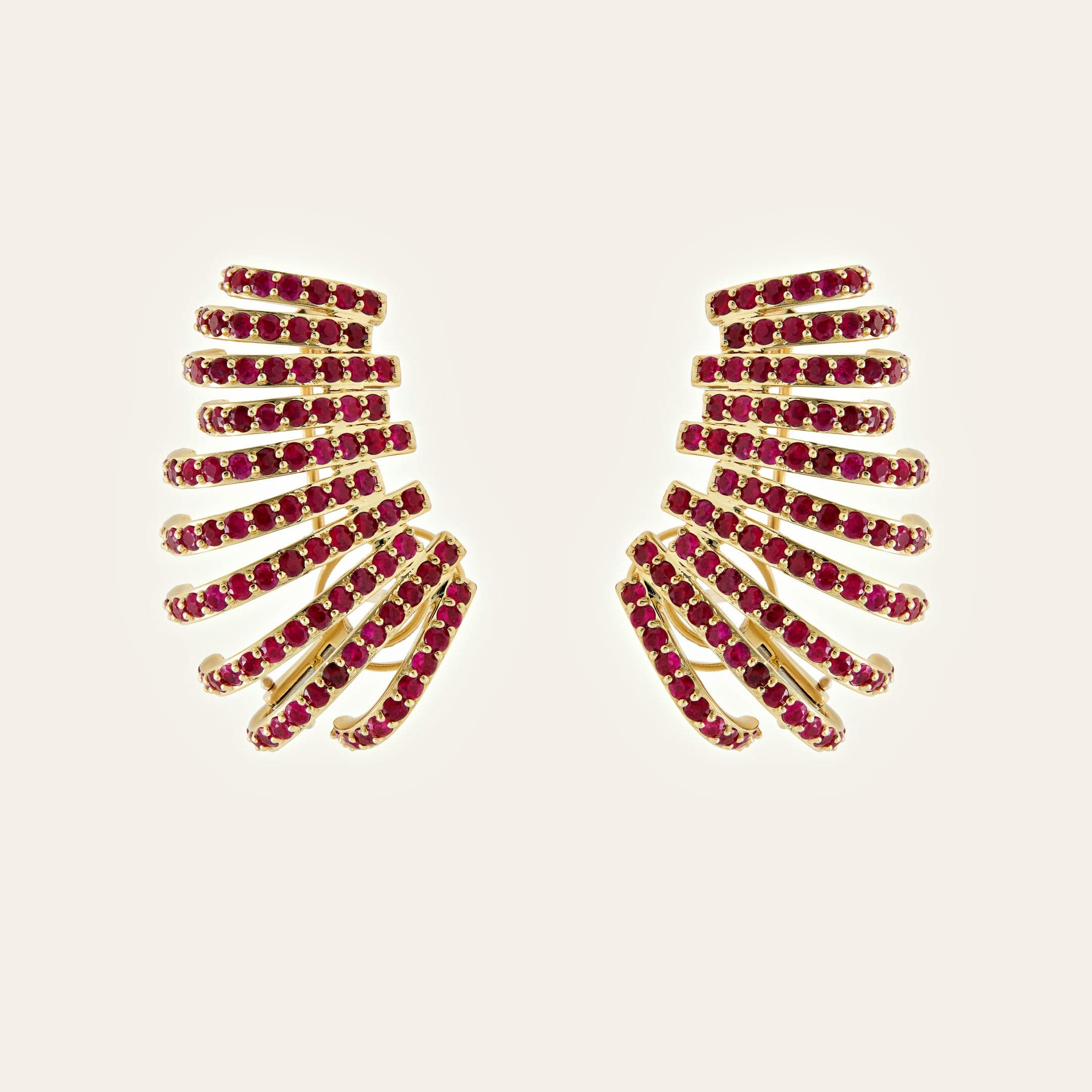 Ruby Ear Cuff