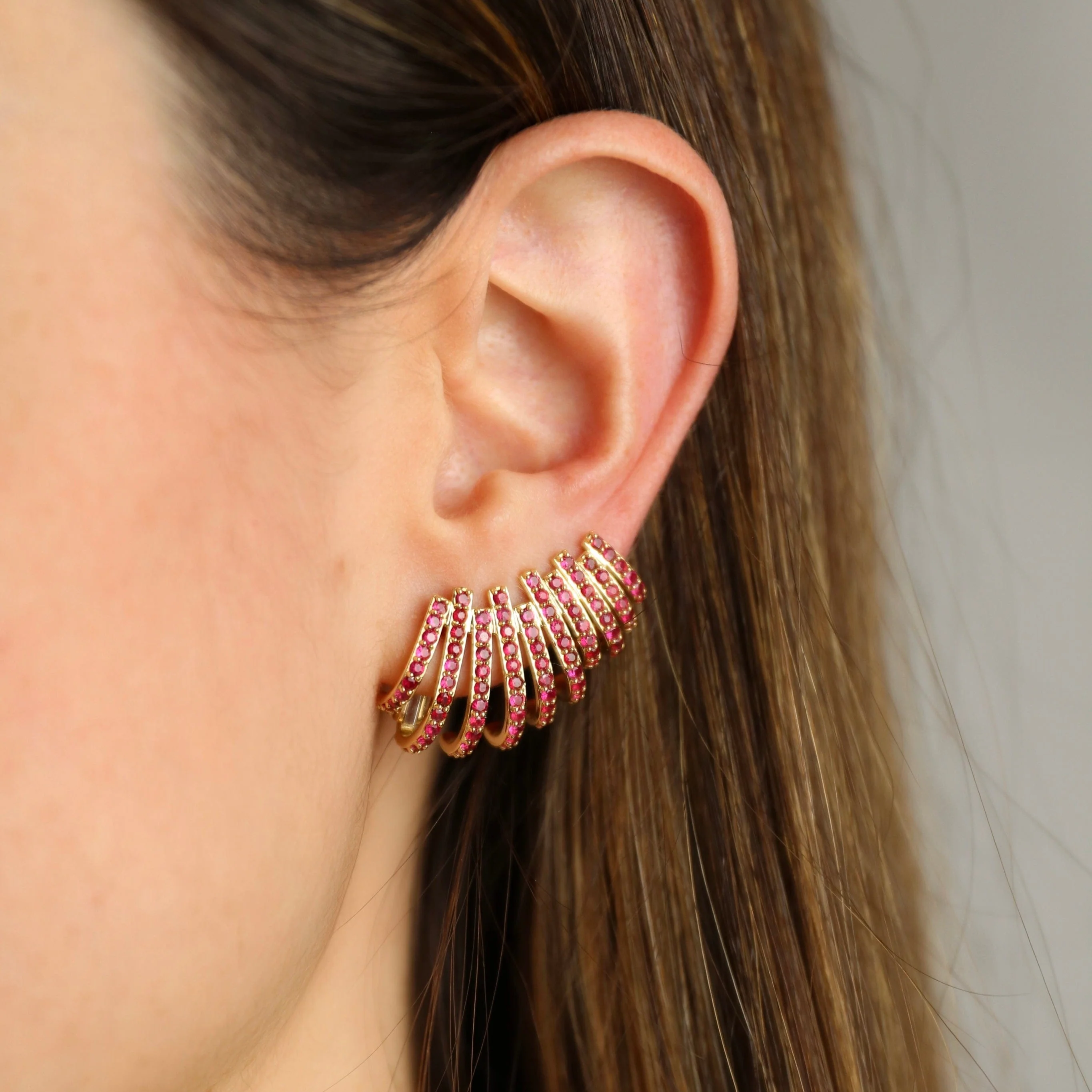Ruby Ear Cuff - Image 2