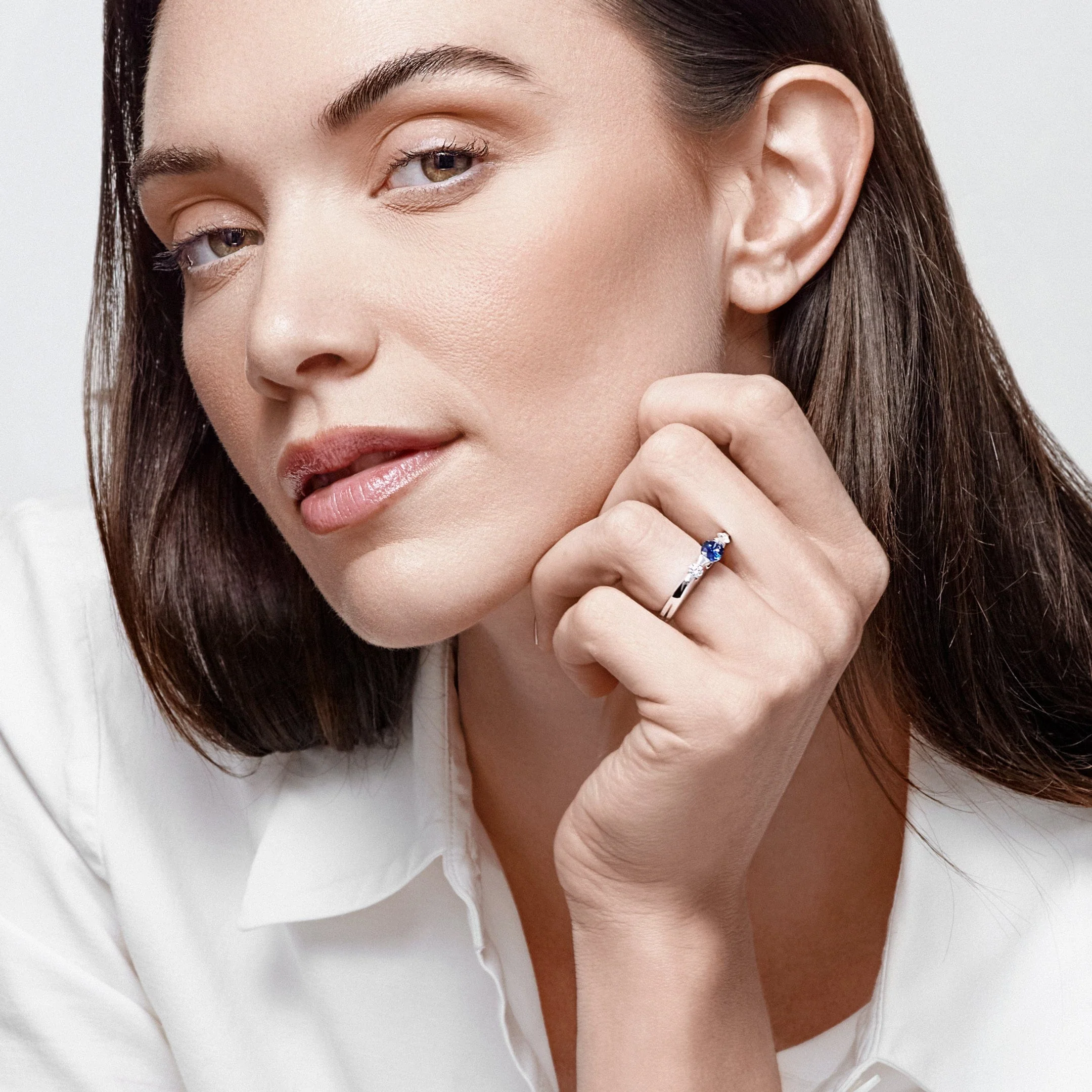 Sapphire and Diamond Ring - Image 2