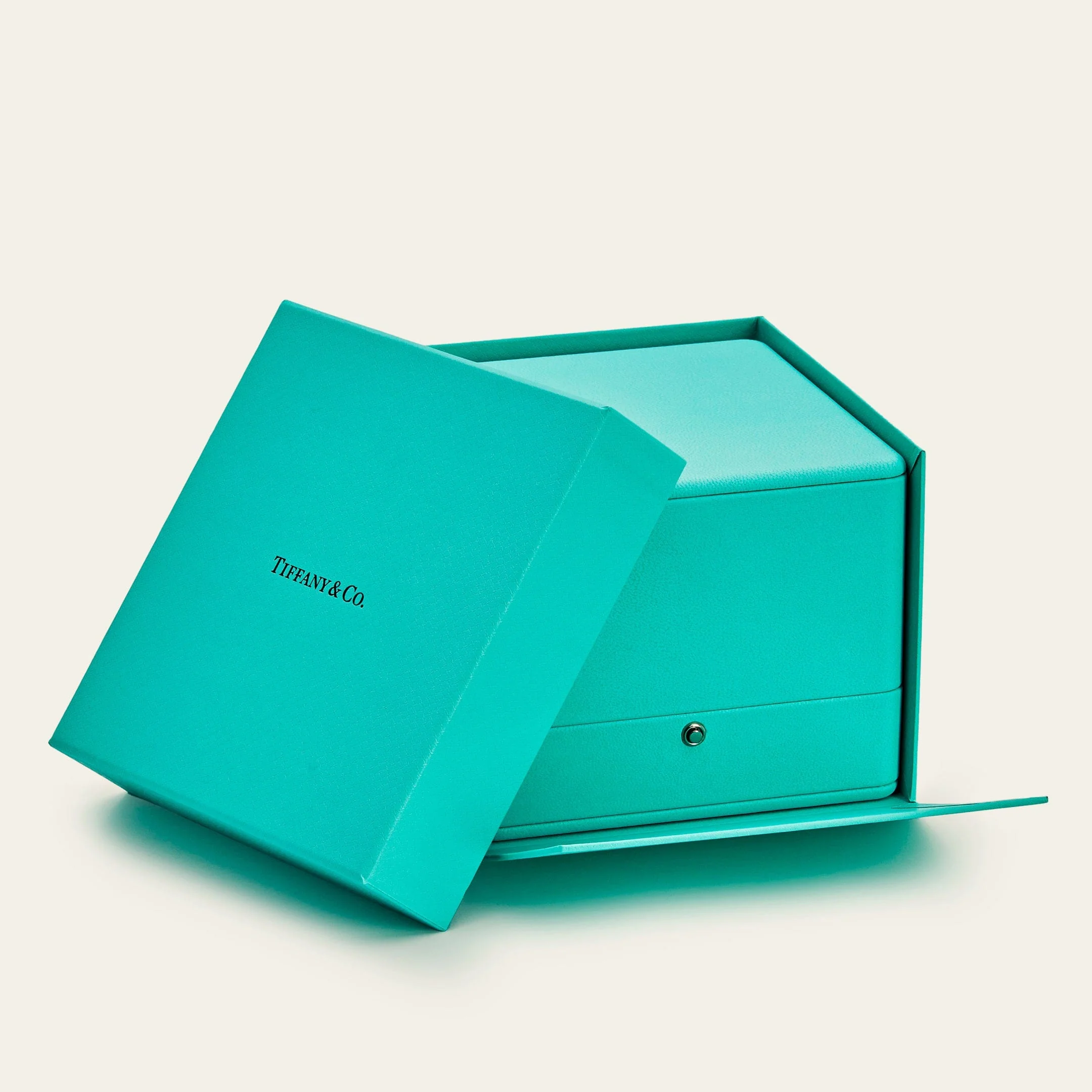 Tiffany & Co. Lock Bangle Rose Gold and White Gold with Half Pavé Diamonds 70158337 - Image 8