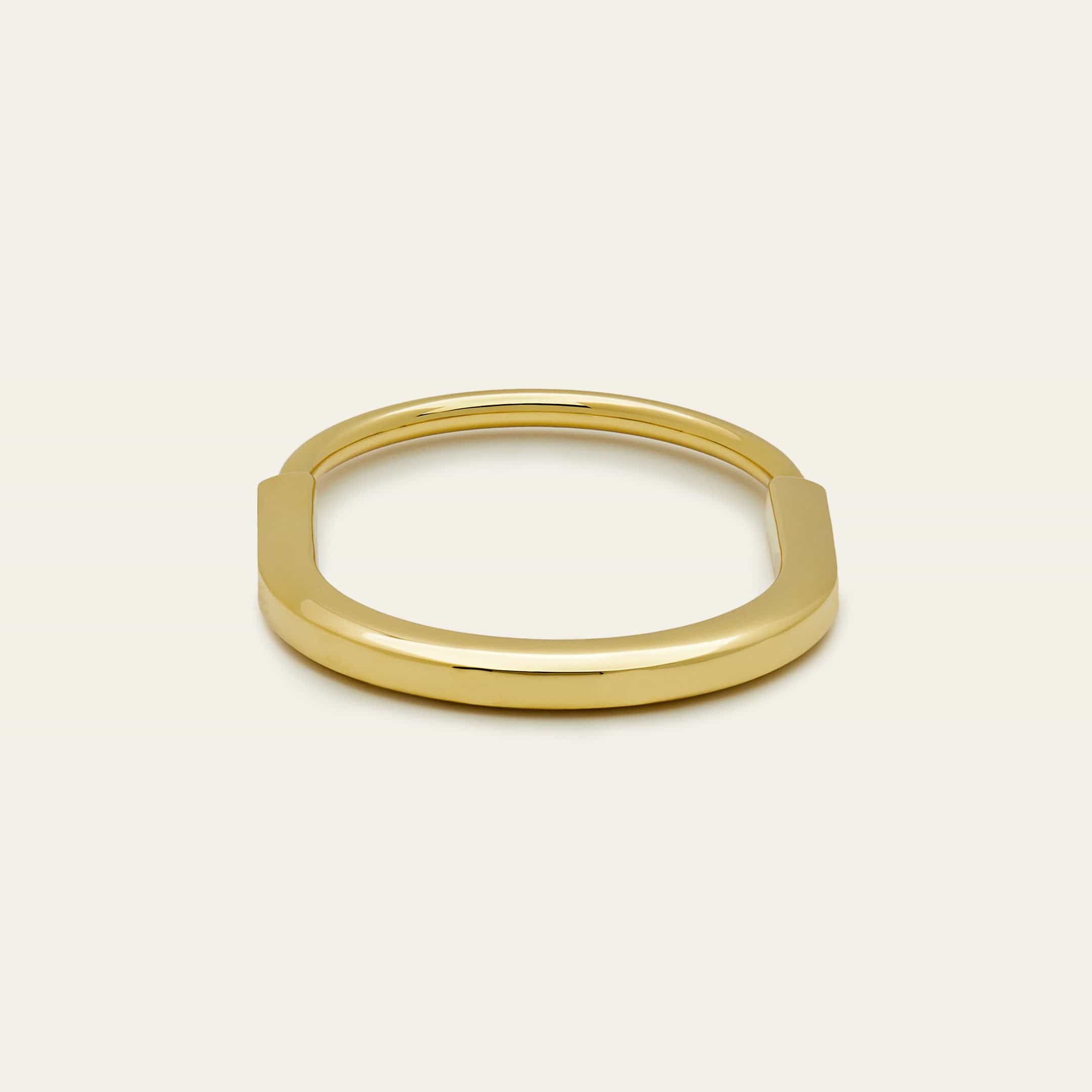 Tiffany & Co. Lock Bangle in Yellow Gold 70185636 - Image 4
