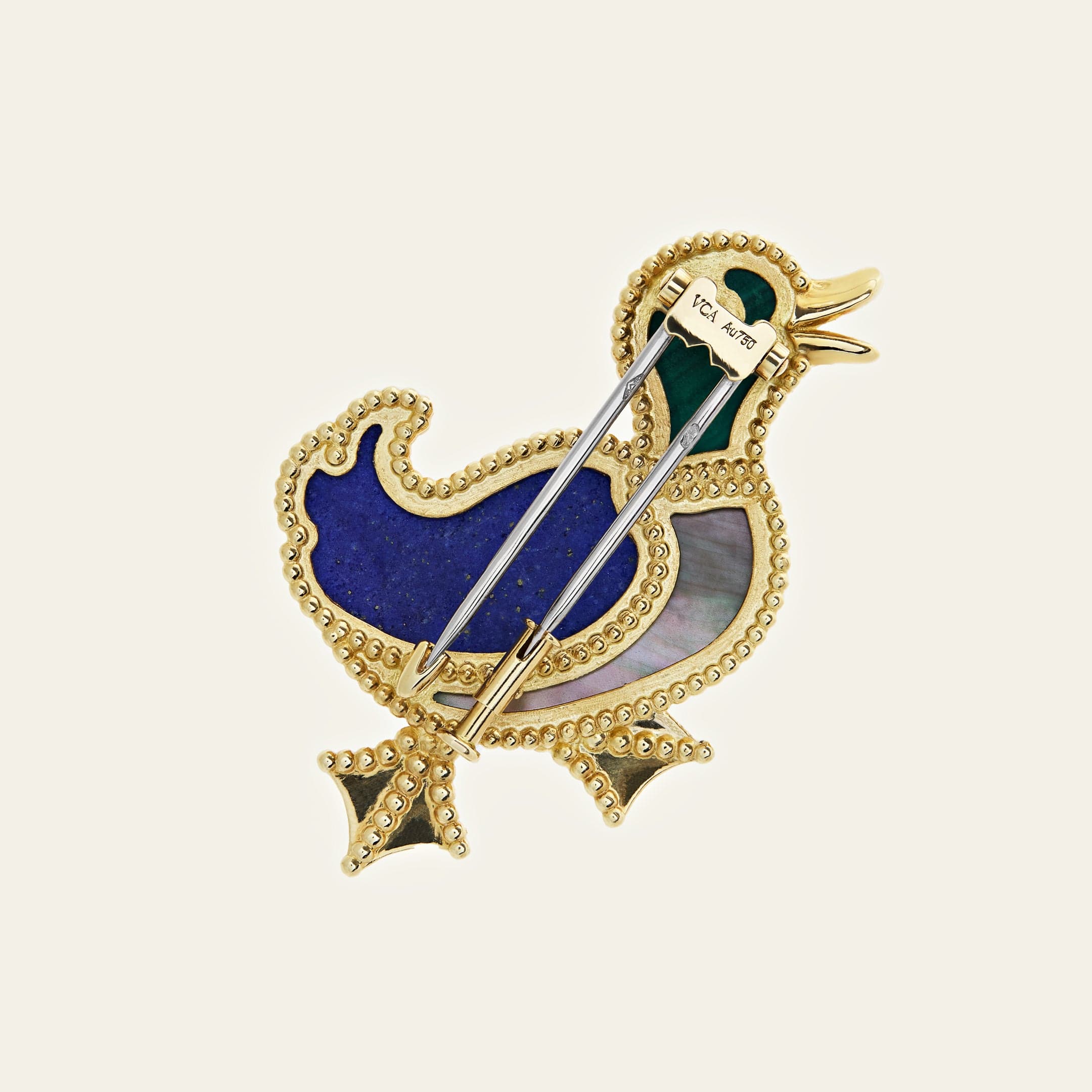 Van Cleef & Arpels Lucky Animals Collection Duck Brooch - Image 4