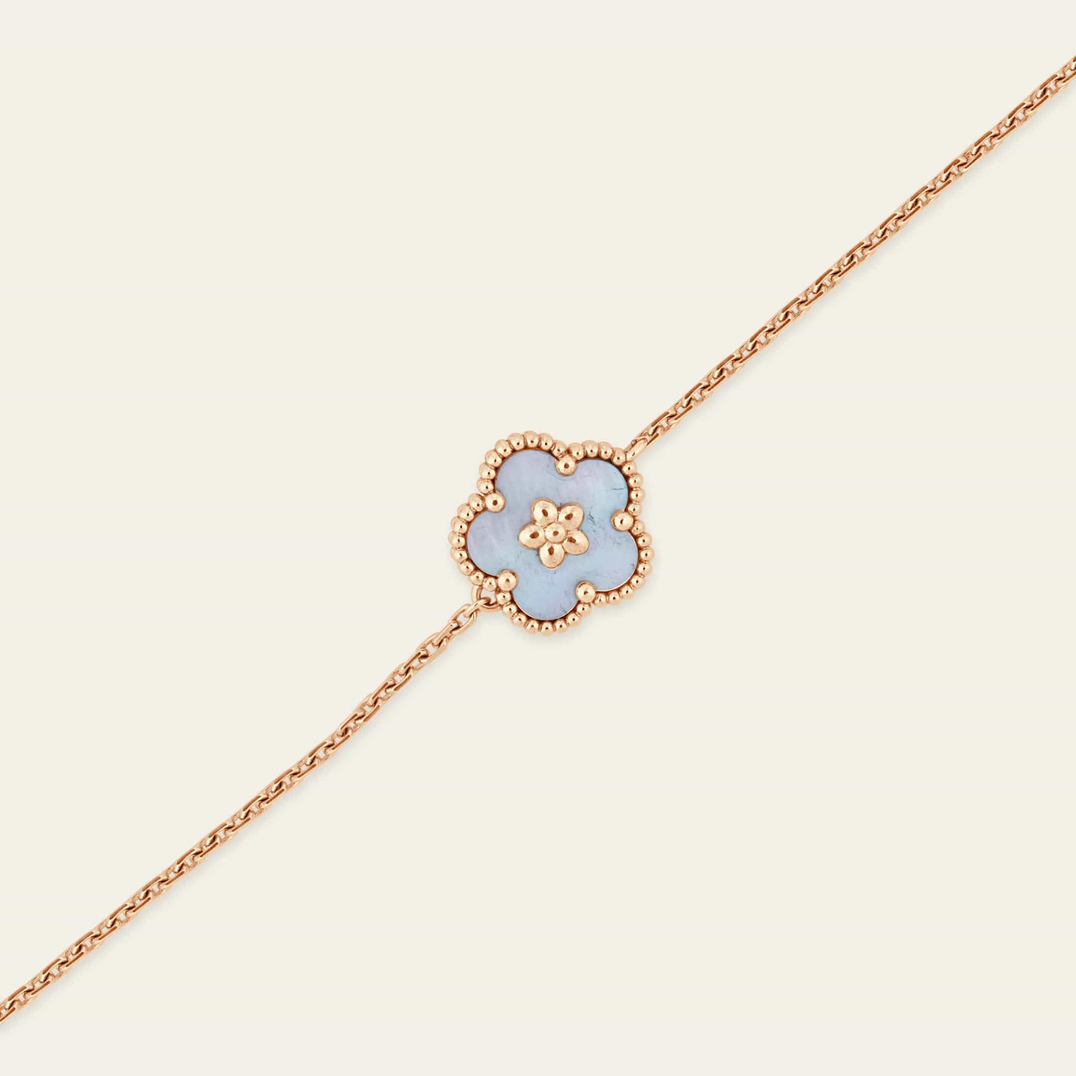 Van Cleef & Arpels Lucky Spring Bracelet Plum Blossom - Image 3