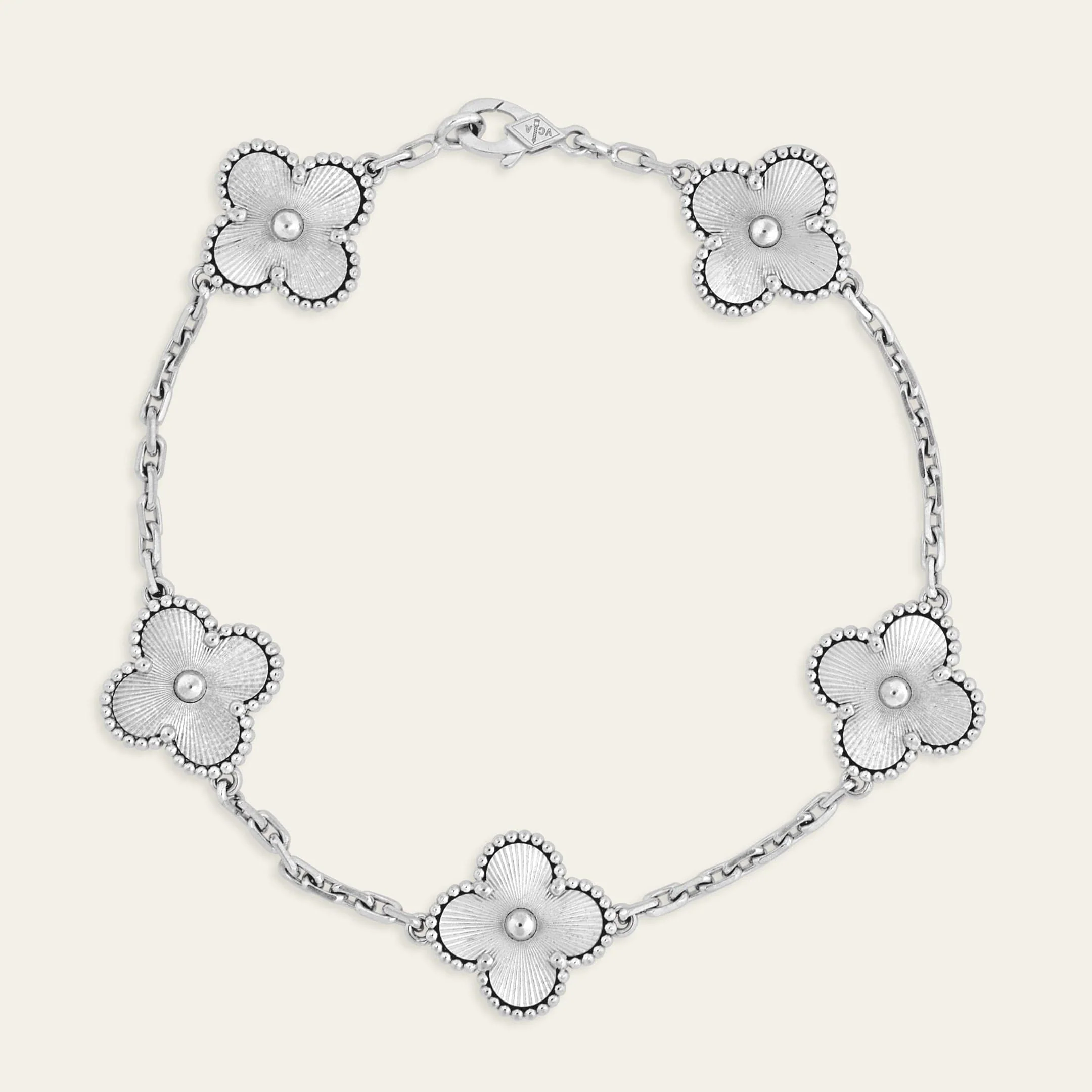 Van Cleef & Arpels Vintage Alhambra Bracelet 5 Motifs