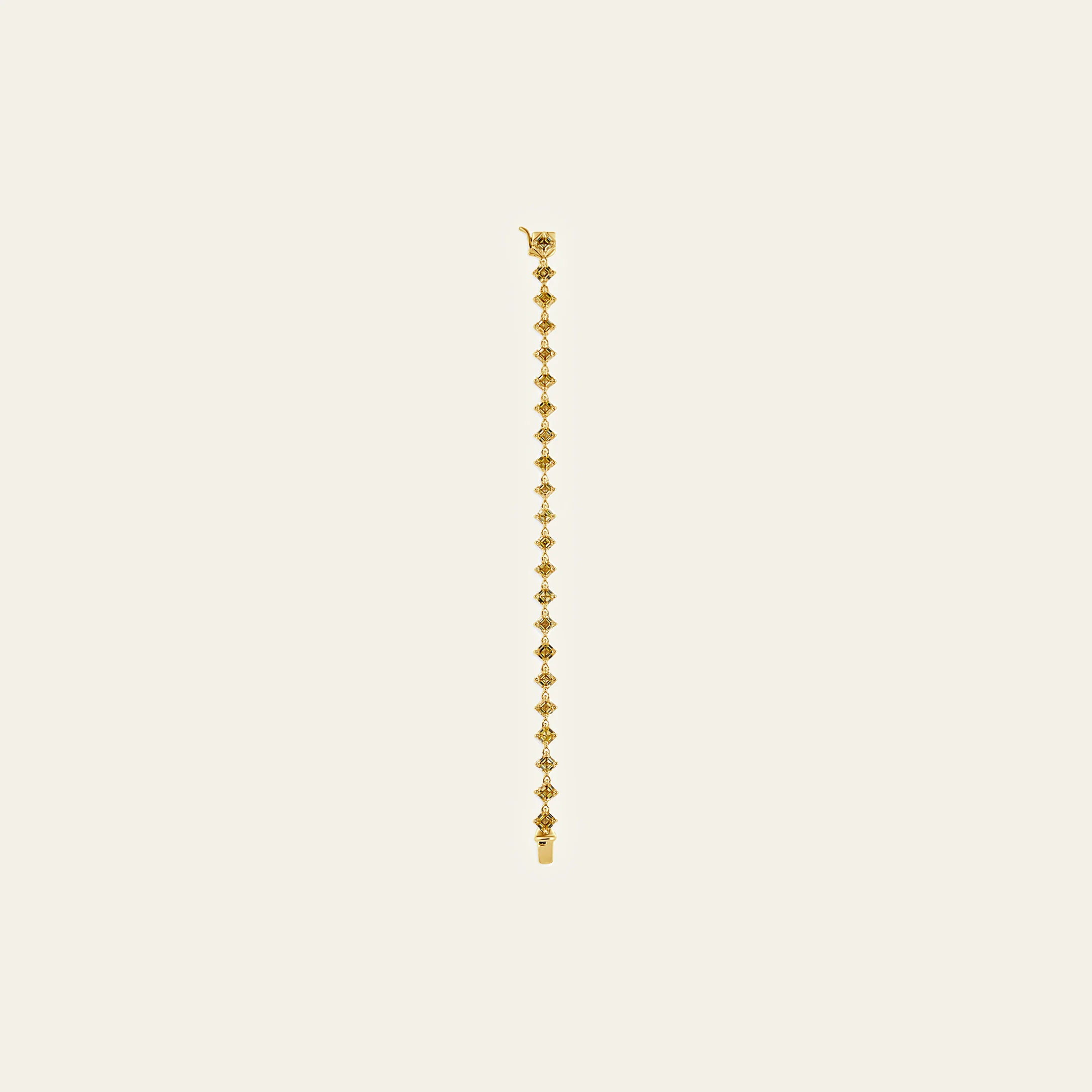 Yellow Diamond Drop Necklace - Image 5